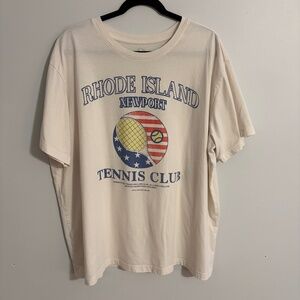 Target tennis graphic tee